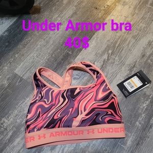 Four brand new bras Lululemon and Under Armor